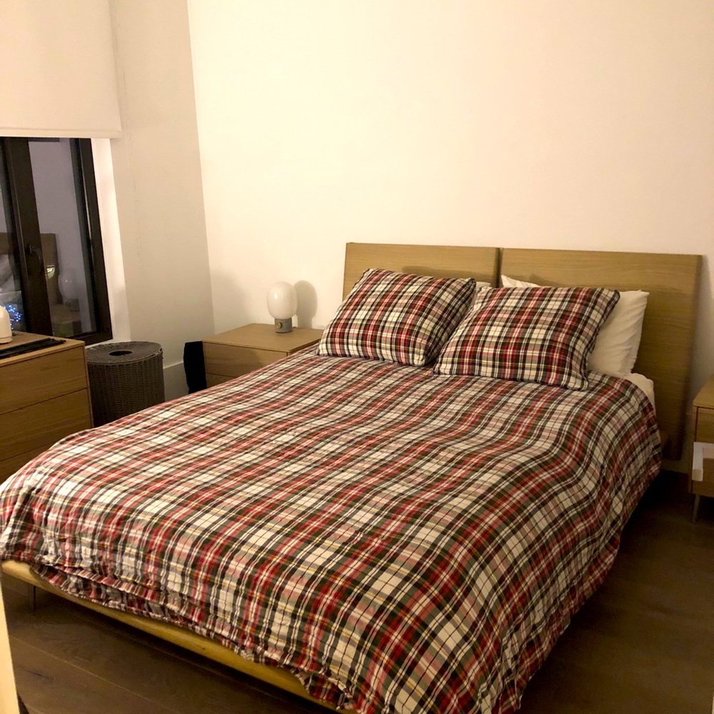 Pottery Barn Queen Duvet & Sham Set